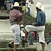 Orijinal maya kiyafetli koyluler - Atitlan Golu