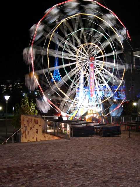 Melbourne'de gece