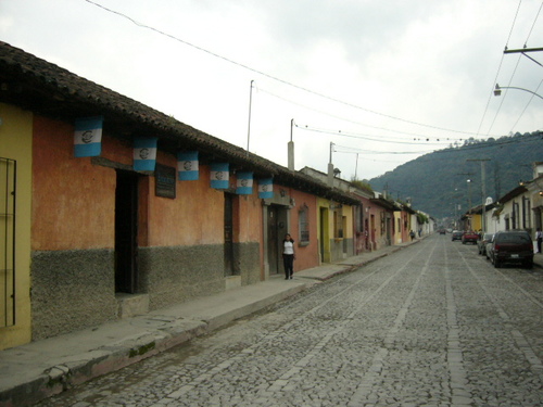 Antigua'daki sokagim...