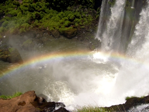 Gökkuşağı yine Iguazu'dan...